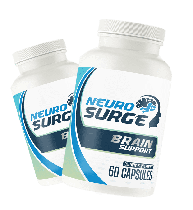 Neuro Surge two bottles brain health supplement