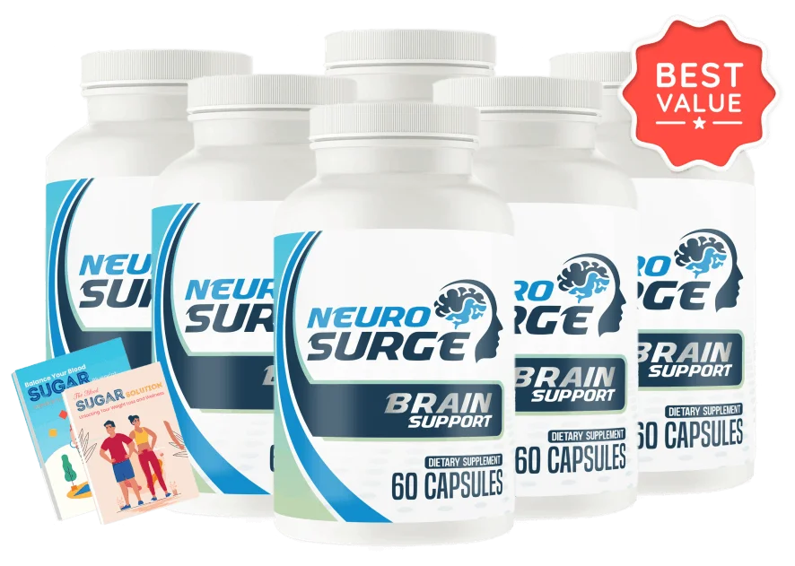 Neuro Surge six bottle value pack best savings